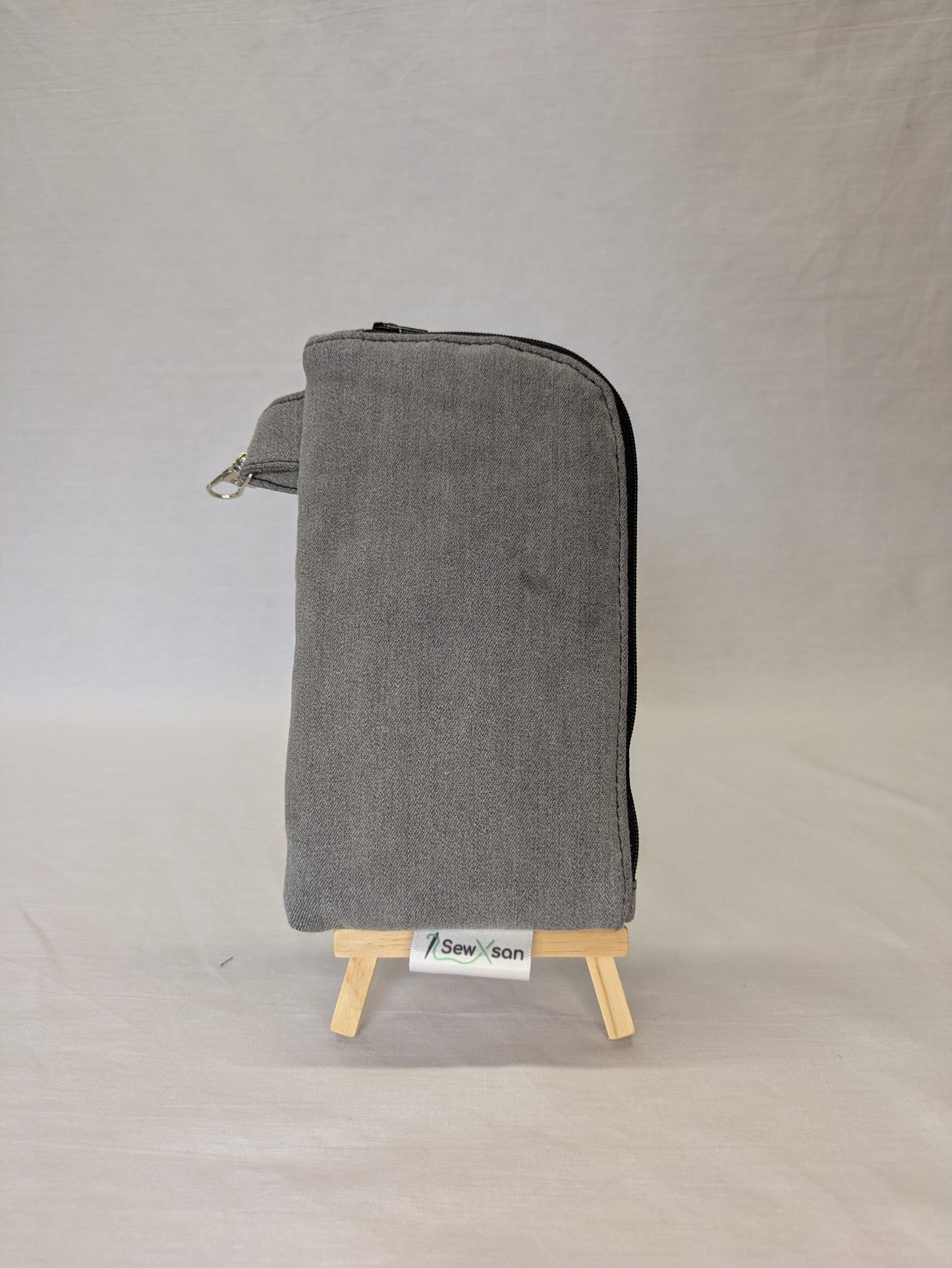 Recycled Denim Travel Wallet