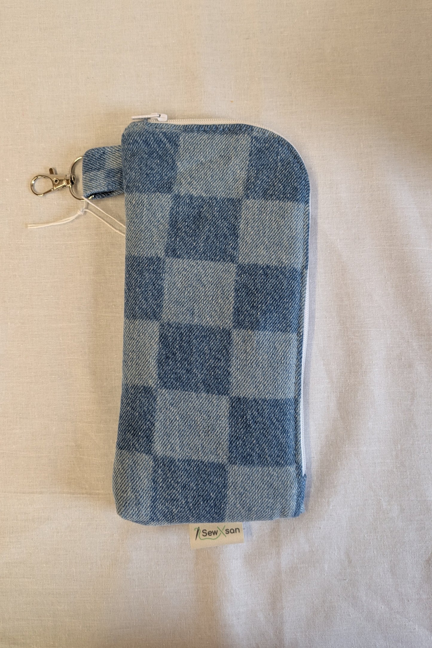 Recycled Denim Travel Wallet