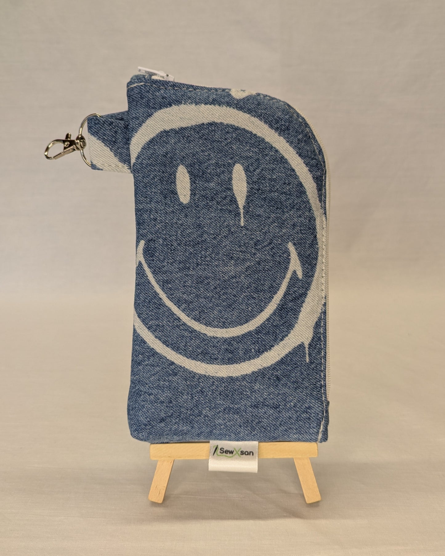 Recycled Denim Travel Wallet