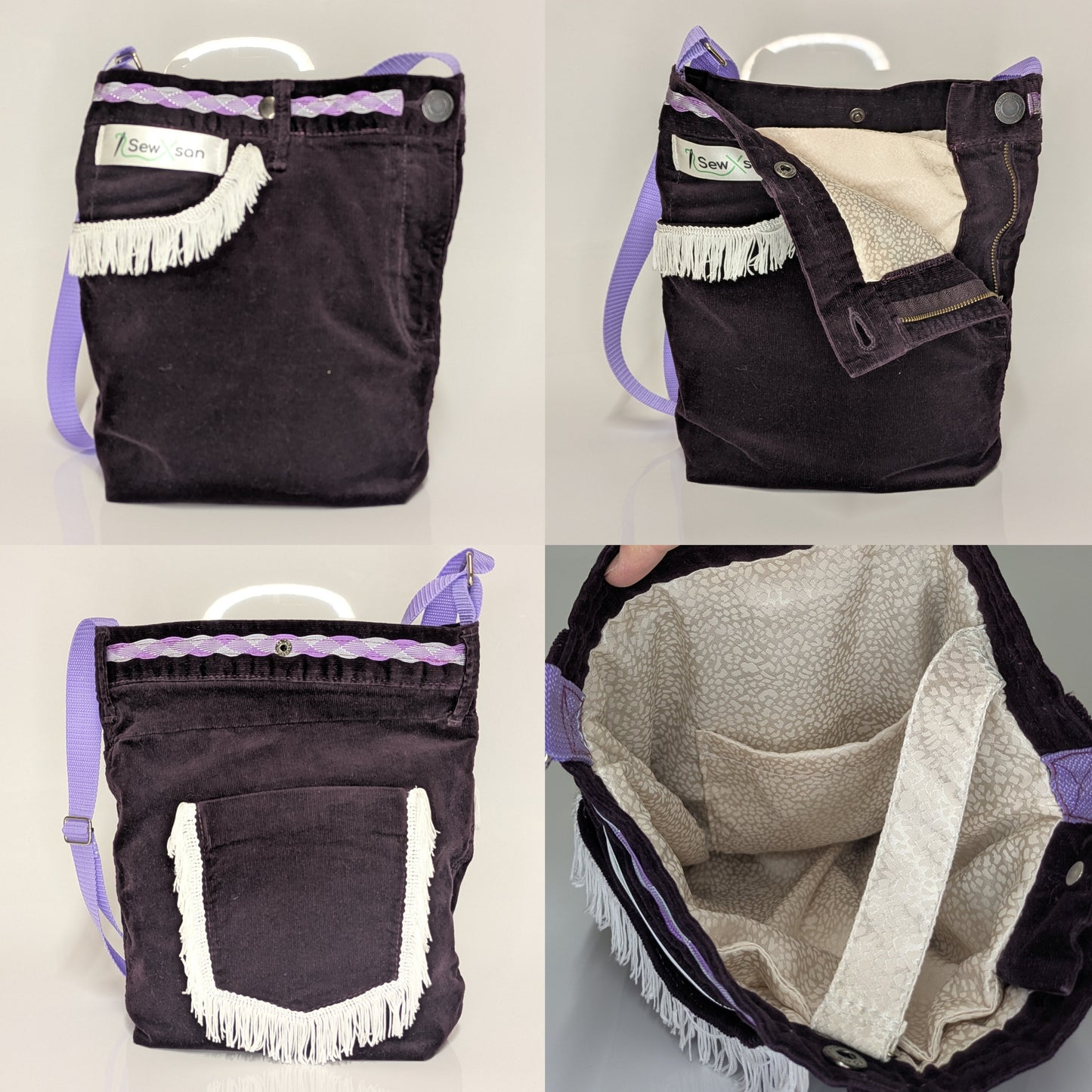 The Half Jean Crossbody