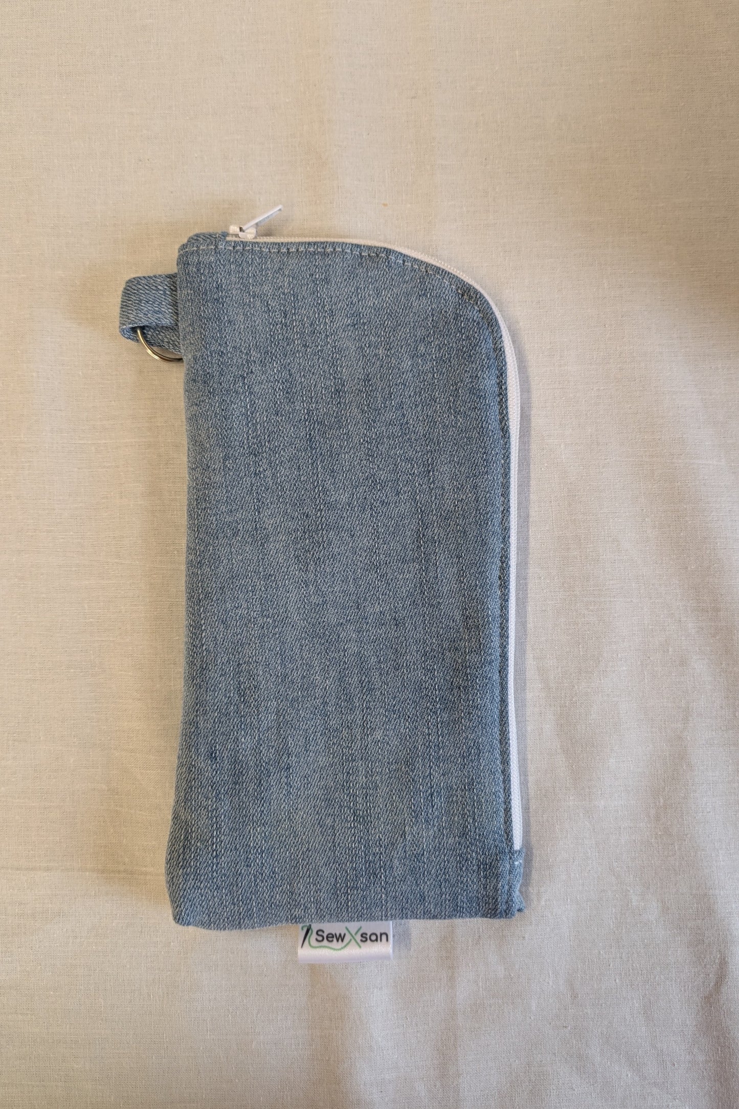 Recycled Denim Travel Wallet