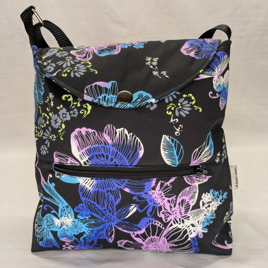 Bright Floral Cross Body Bag