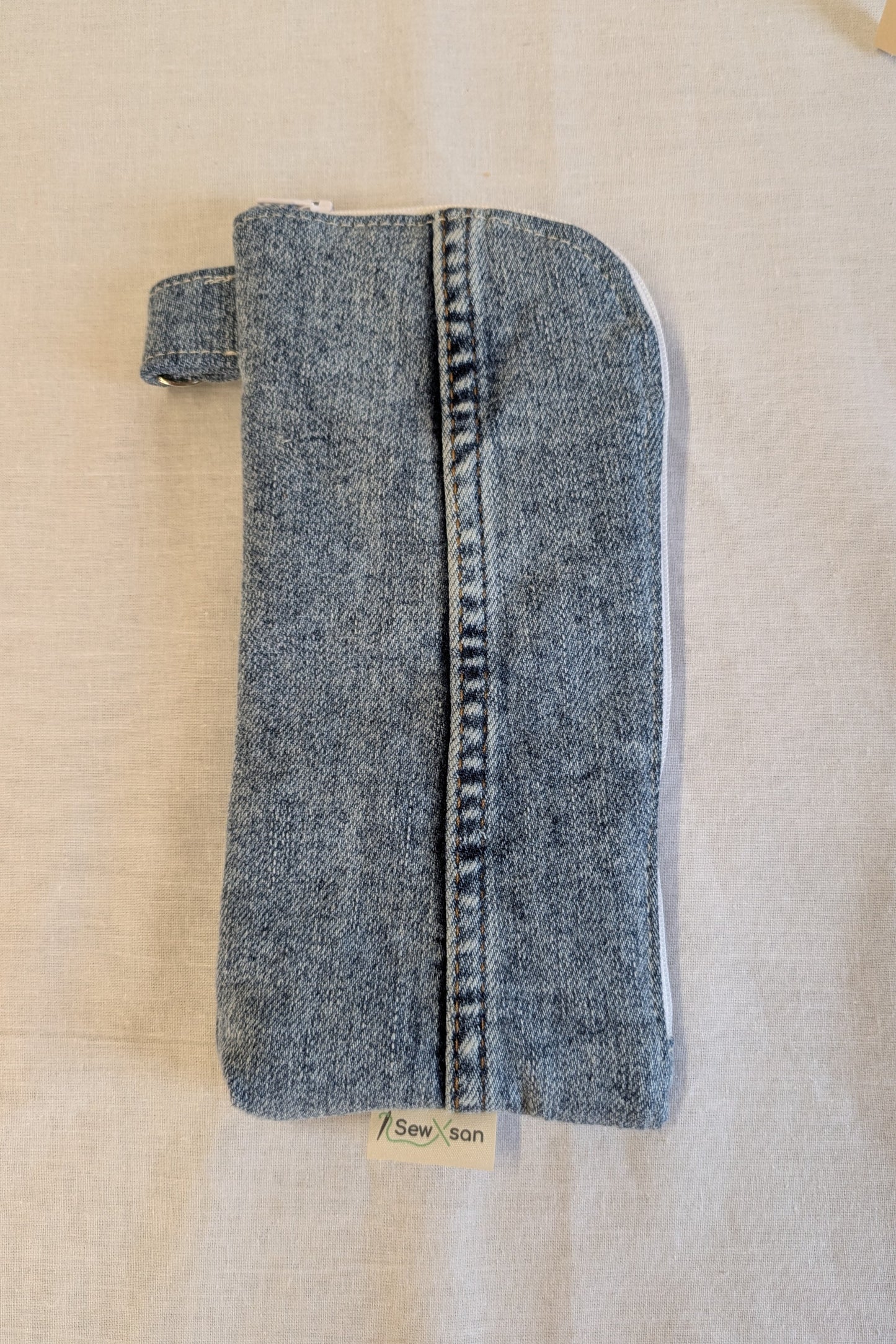 Recycled Denim Travel Wallet