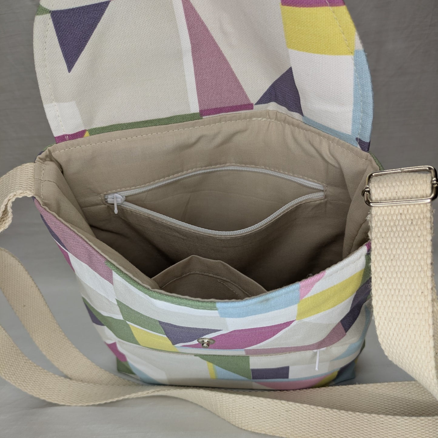 Geometric Crossbody Bag