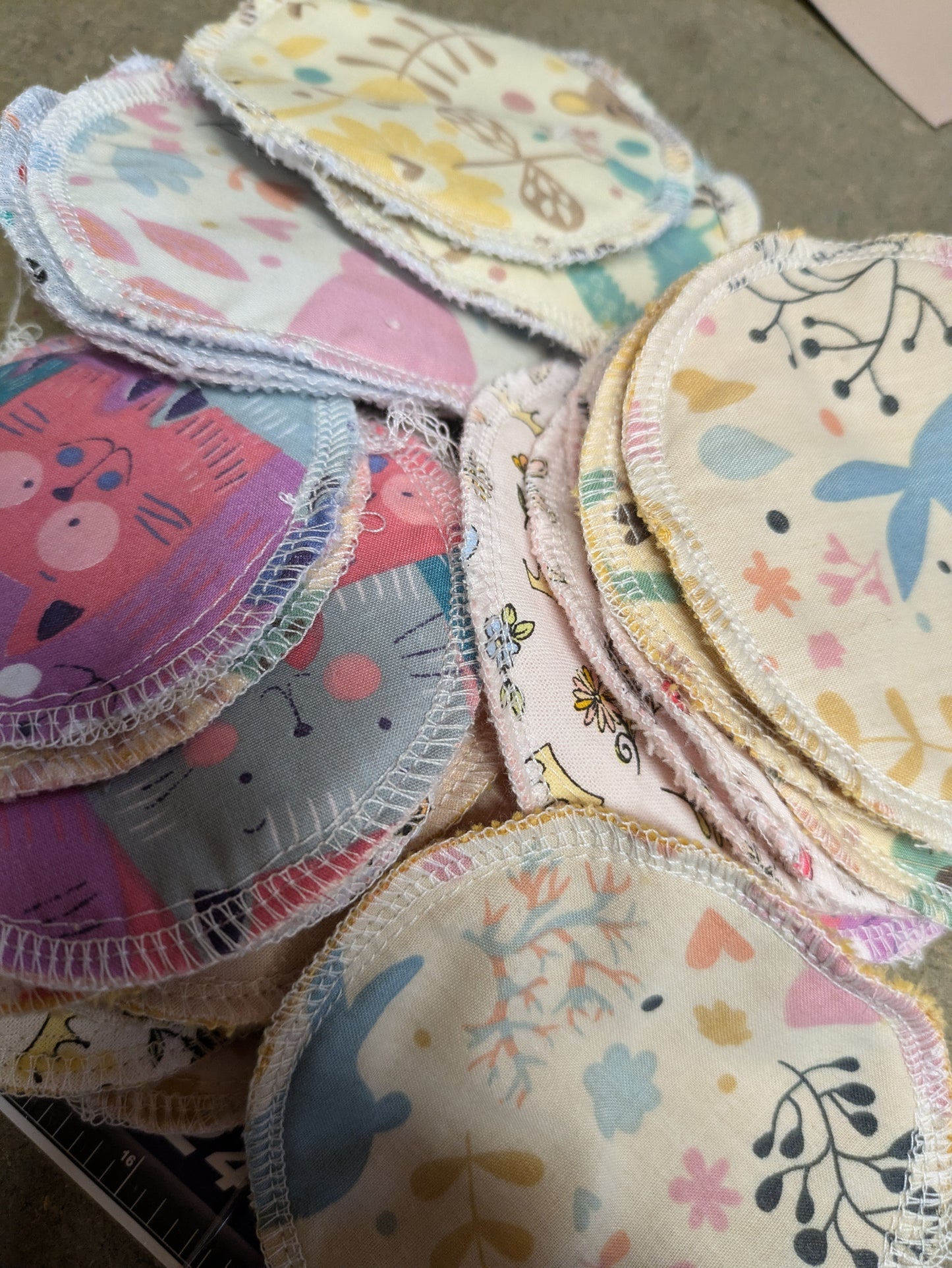 Round Wash Cloths