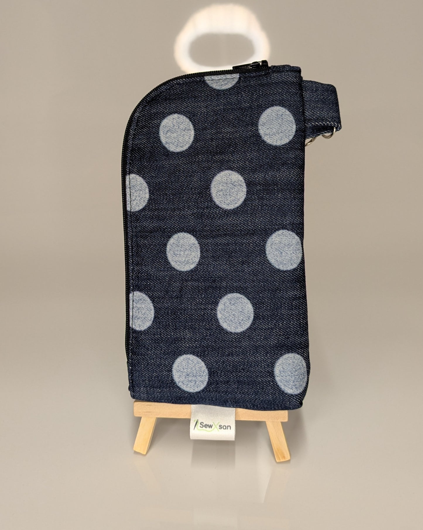 Recycled Denim Travel Wallet