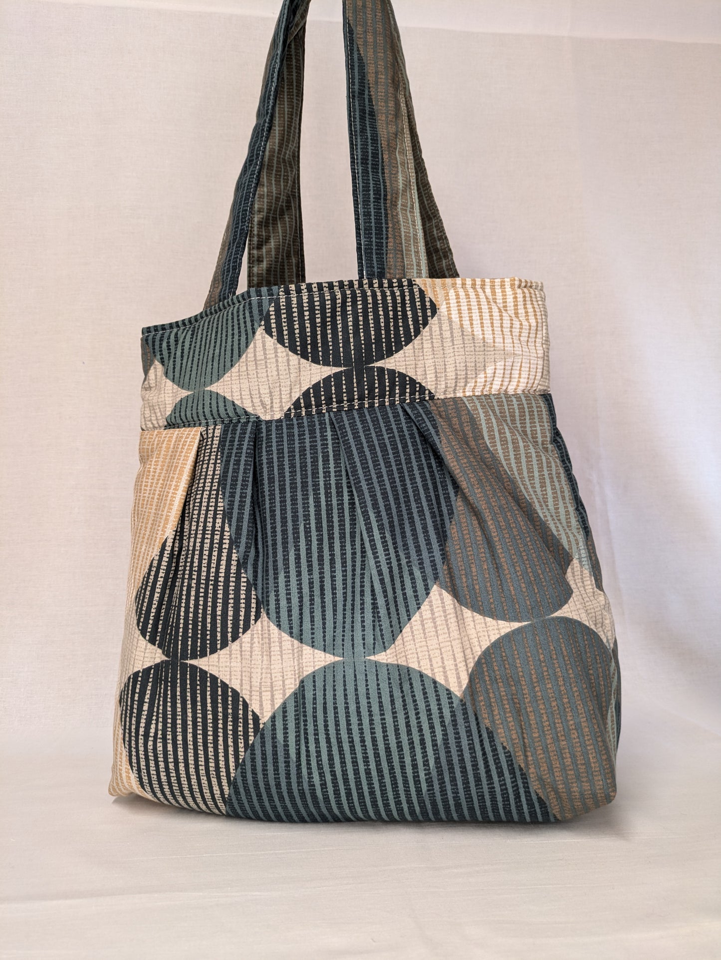 Pleated Tote Bag