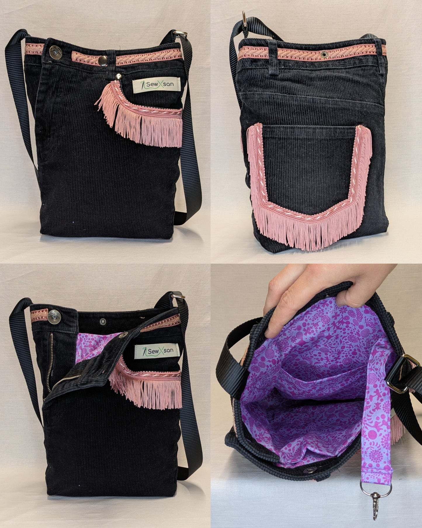 The Half Jean Crossbody