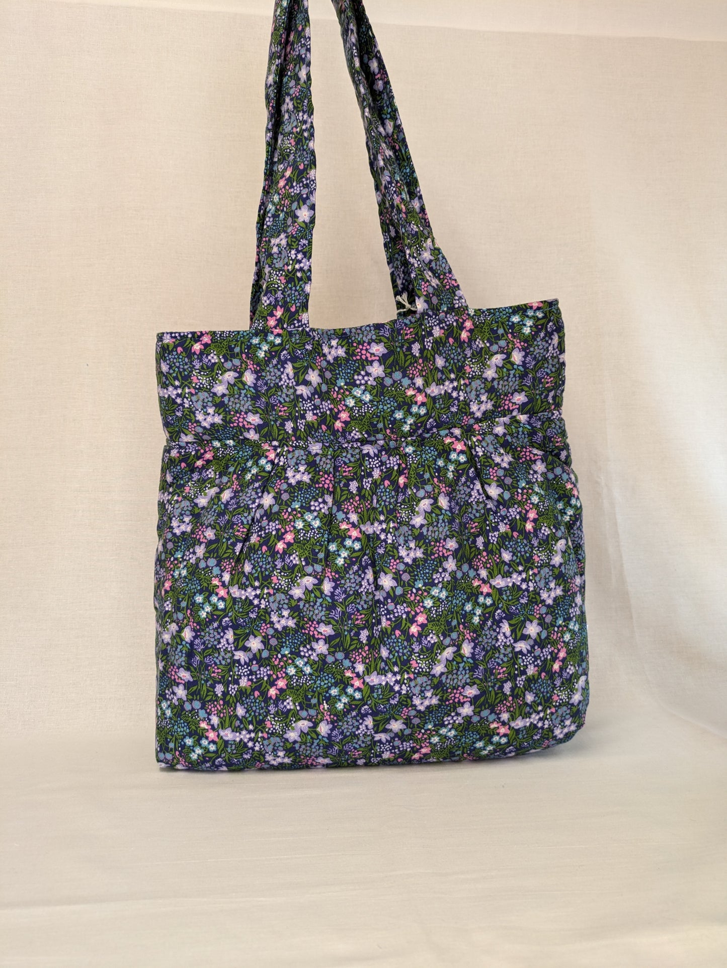 Pleated Tote Bag