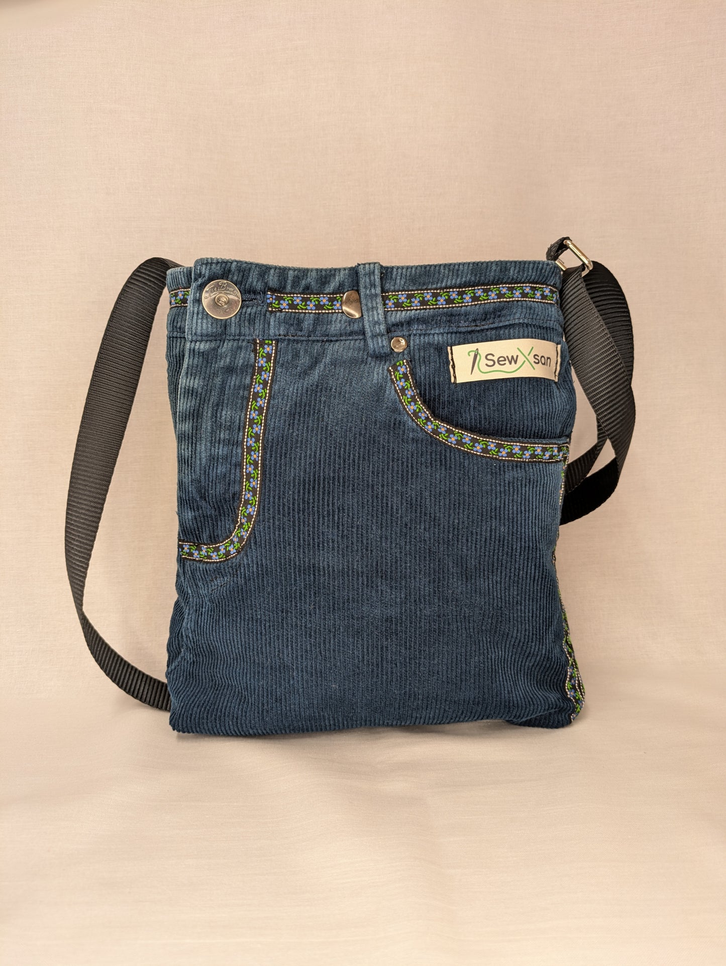 Recycled Corduroy Trousers Bag