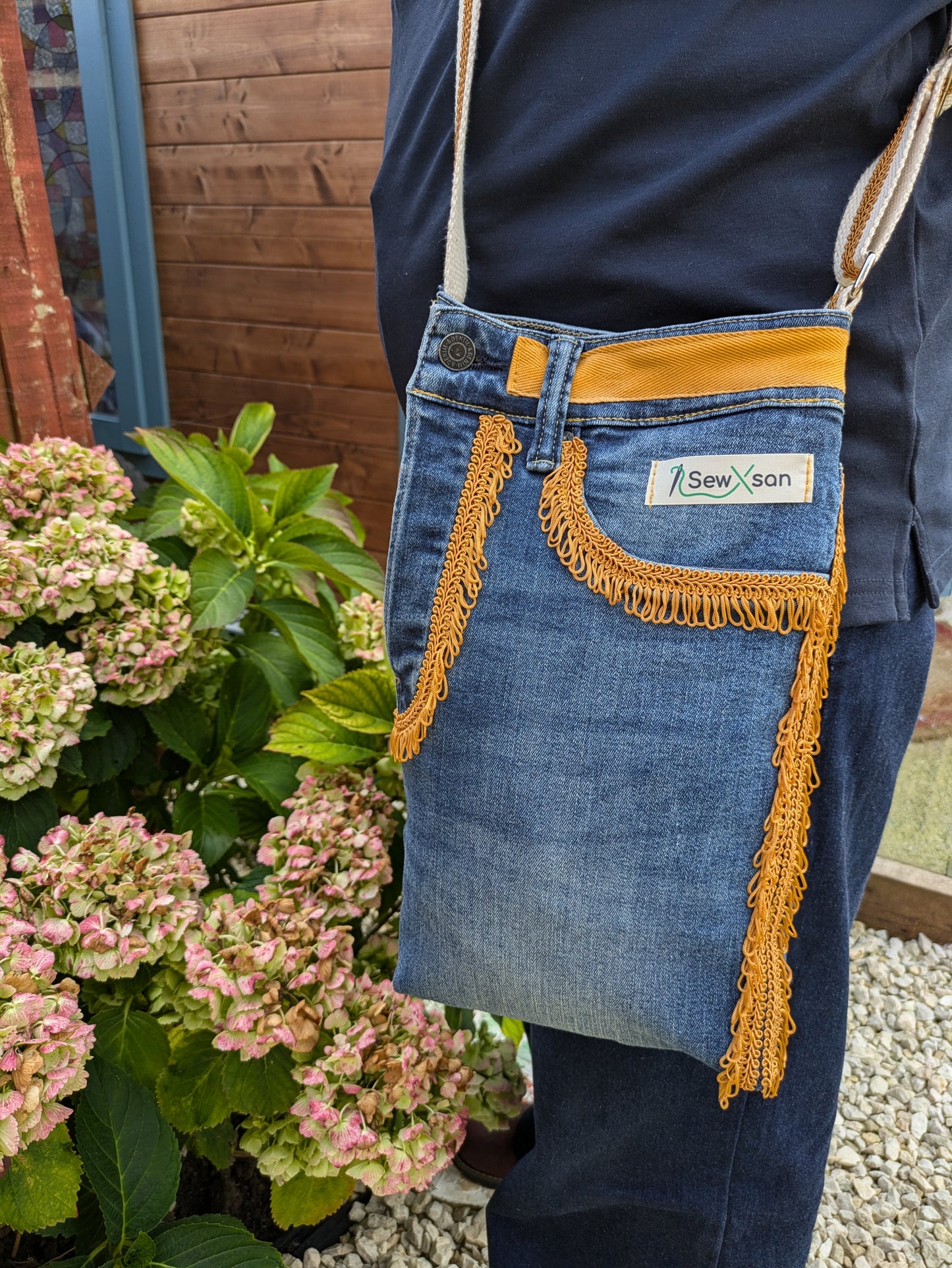 Recycled Jeans Bag