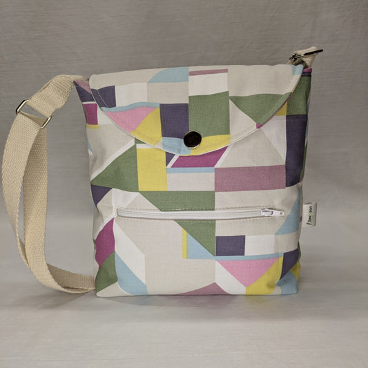 Geometric Crossbody Bag