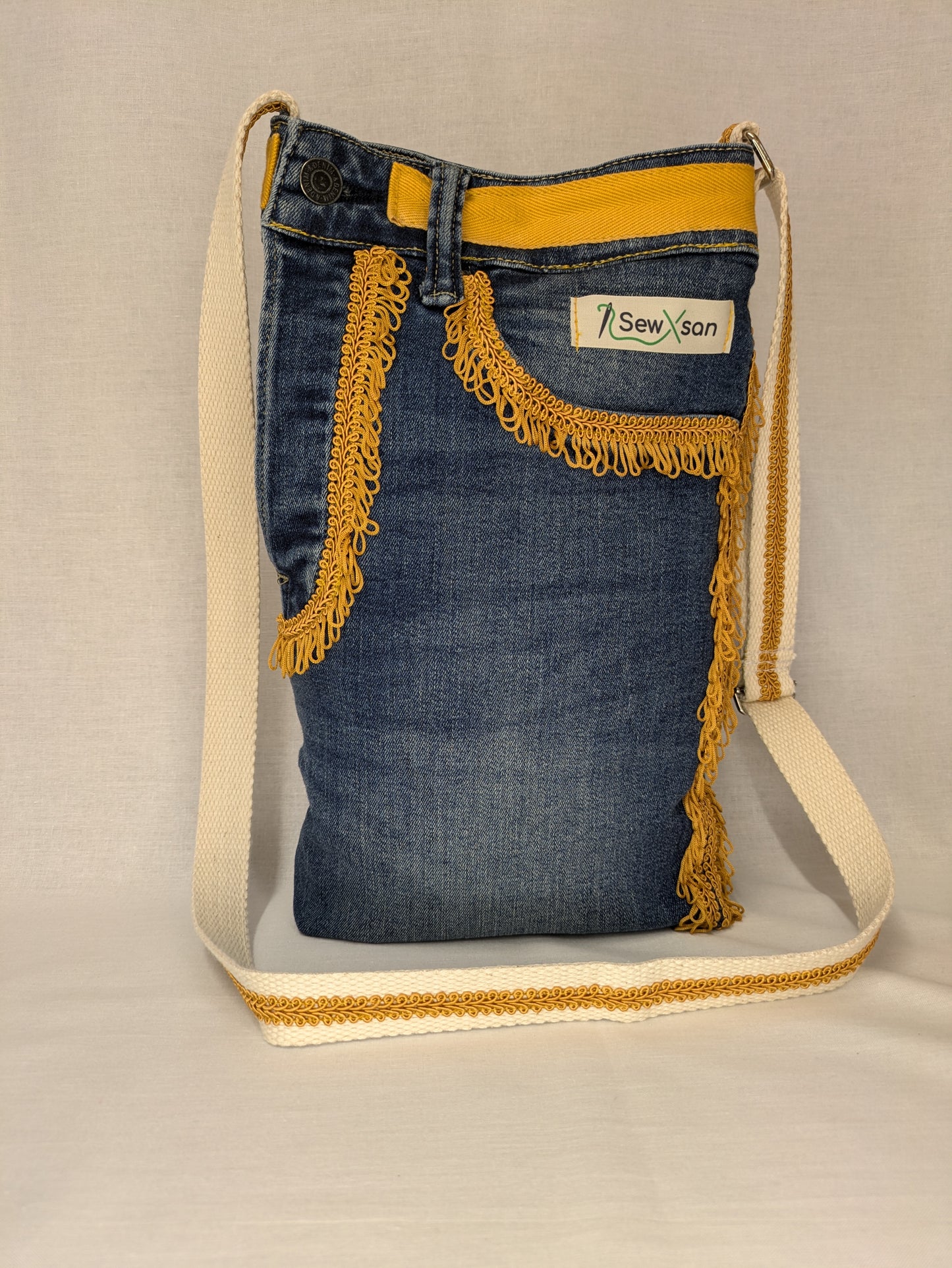 Recycled Jeans Bag