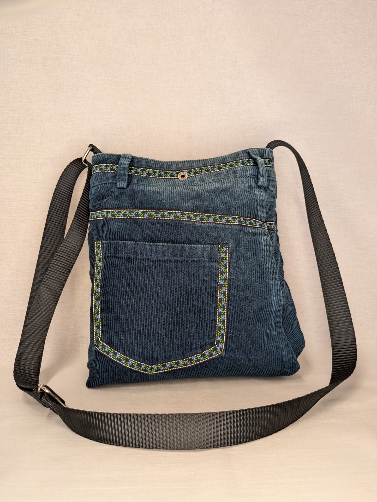 Recycled Corduroy Trousers Bag