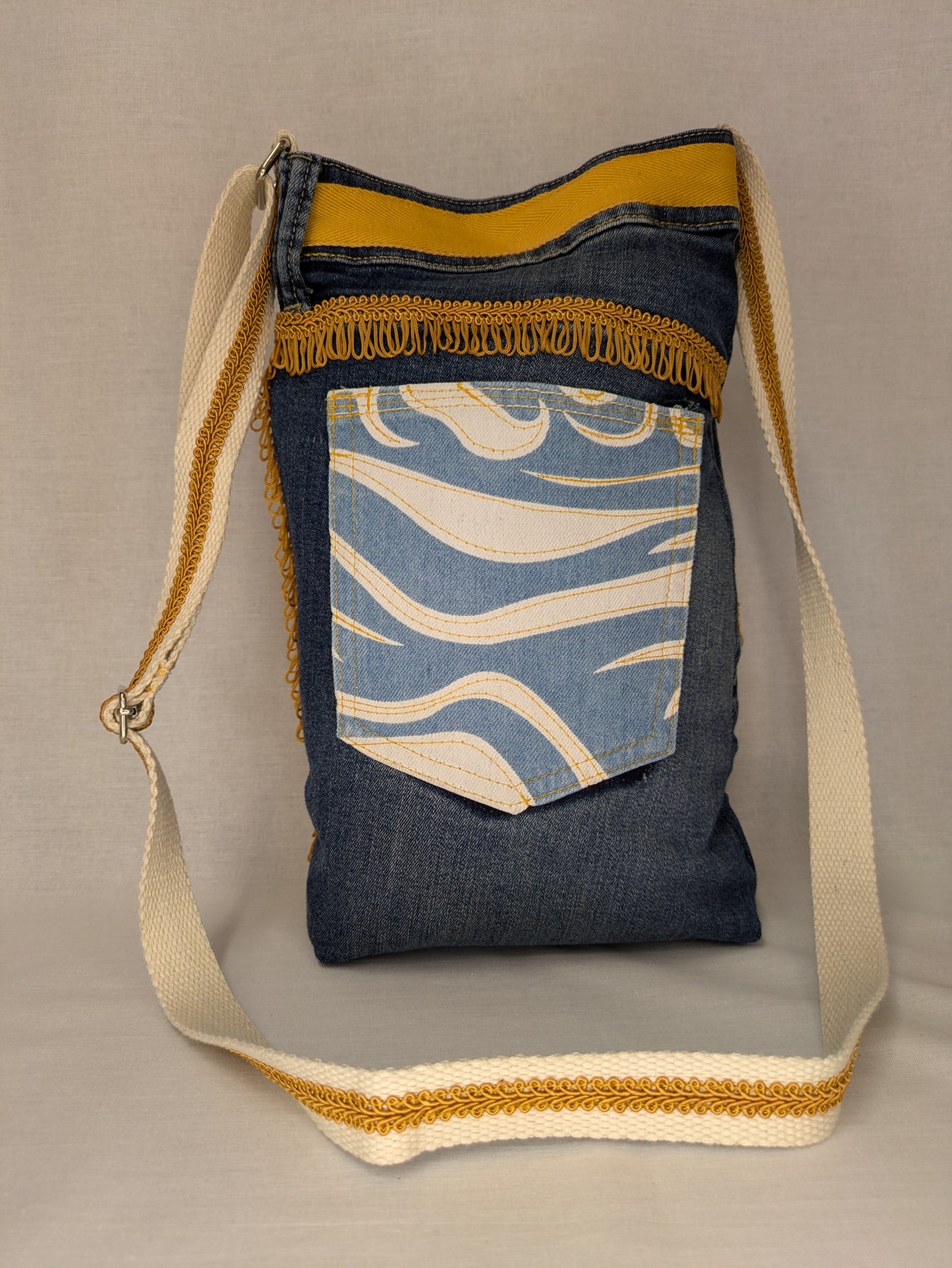 Recycled Jeans Bag